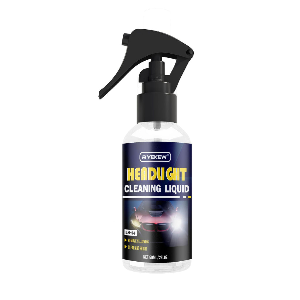 Car Headlight Restoration Cleaner Scratch and Yellowing Removal Fluid