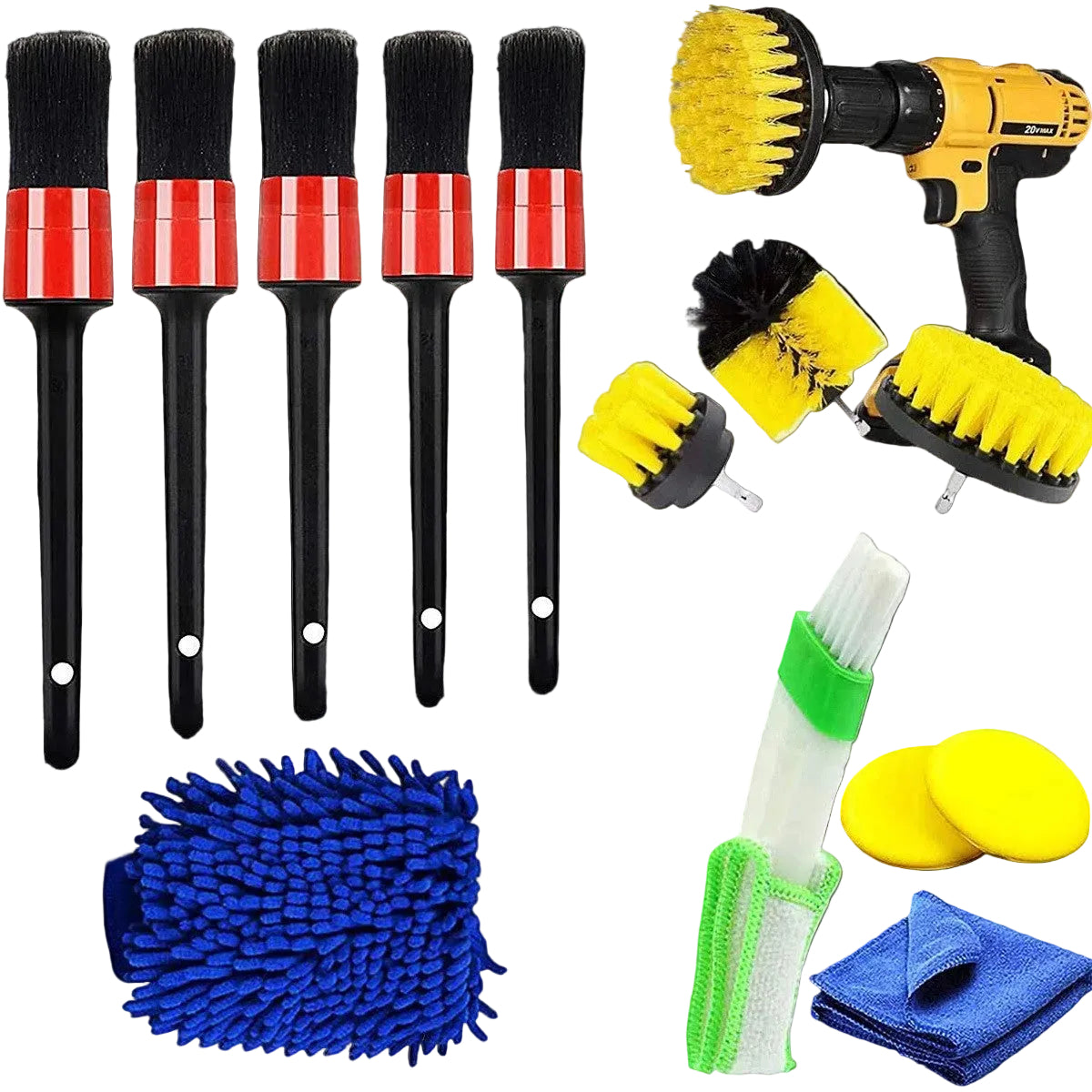 Car Wash Cleaning Tool Kit
